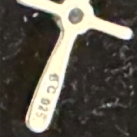 Cross silver 925 pendant and necklace set - Picture 6 of 6